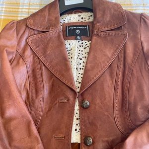 Beautiful leather jacket🐄